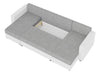 Corner Sofa Bed ASTANA U with Storage Container and Sleep Function Springs New