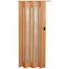 6/10mm Kitchen Bathroom PVC Concertina Accordion Door Bi Folding Sliding Panels
