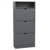 Modern Vida Designs 2 3 4 Drawer Shoe Cabinet Shelf Hallway Storage Space Unit