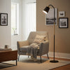 Adjustable Standard Floor Lamp Living Room Reading Light Free Standing Lighting
