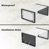 12 x Stackable Foldable Boxes Trainers Organiser Clear Plastic Shoe Storage Box