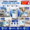 Portable Air Cooler , Mobile Air Conditioning Unit with Remote Control, Ice Pack