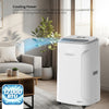 Portable Air Conditioner 12000 BTU Smart WiFi 3-in-1 Dehumidifier Remote Timer