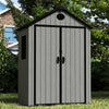 16x8 12x8 8x8FT Plastic Garden Tool Storage Shed Outdoor Lockable Bike Bin House