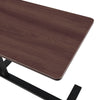 Medical Overbed Bedside Table Adjustable Height with Wheels Hospital Home Desk