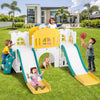 JOYLDIAS 9 in 1 Kids Slide Toddler Slide Garden Climbing Outdoor Playset