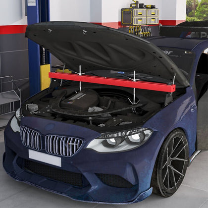 0.5Ton Heavy Duty Engine Support Beam Gearbox Bar Double Support Traverse Lifter - Quildinc