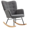 Nursing Rocking Chair Nursery Glider Rocker Armchair for Living Room Refurbished