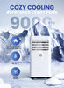 KGOGO Air Conditioning Unit 9000 BTU Portable Air Conditioner with 4 In 1 ⭐ ❄️