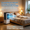 15L Portable Air Cooler Evaporative Cooling Fan 3 Speed Remote Timer Home UK