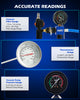 OMT 31Pcs Radiator Pressure Tester Coolant Vacuum Purge Refill With 23 Adapters