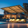 Metal Freestanding Hardtop Gazebo Aluminium Outdoor Pergola Waterproof for Patio