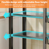 4 Tier Kitchen Basket Storage Trolley Rack Fruit Vegetable Organiser Shelf Cart