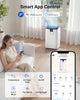 Air Conditioning Unit - 12000 BTU Portable Air Conditioner, 4-In-1 Modes & Smart
