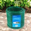 50m Garden Hose Pipe 164ft Heavy Duty Reinforced Braided Watering Hosepipe Reel