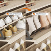 Shoe Storage Cabinet with 3/2 Flip Drawers for Hallway w/ Adjustable Shelves