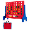 Giant 4-In-A Row Jumbo 4-to-Score Connect Game Set Indoor Outdoor Board Game