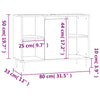 Bathroom Under Sink Cabinet Basin Storage Cupboard Vanity Unit Furniture