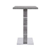 Parini Wooden Bar Table Rectangular In Concrete Effect
