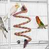 175cm Extra Large Bird Cage Rolling Metal Parrot Cage Pet Cage with Stand