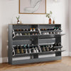 Vida Designs 4 Drawer Shoe Cabinet Hallway Storage Space Unit Shelf