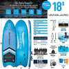 SUP Inflatable Stand up Paddle Board Kayak Seat & Accessories 10'8 & 12'6 Blitz