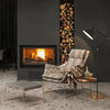 Adjustable Black & Gold Floor Lamp