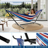 2-Person Outdoor Hammock w/ Stand,450 Lbs,Portable Hammock w/Carry Bag,11 Colors