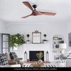 VONLUCE 52" Modern Ceiling Fan w Light & Remote 6 Speeds Reversible Motor 132cm