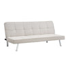 Cream Sofa Bed 3 Seater Click Clack - Britney