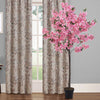 6ft Artificial Blossom Fake Cherry Tree Potted Plant Flower IndoorOutdoor 180CM