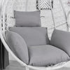 Egg-Shaped Hanging Chair Cushion Seat Garden Patio Swing Hammock Seat Chair Pad