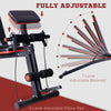 Foldable Dumbbell Bench Weight Training Fitness 7 Incline Adjustable Workout Gym
