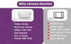 Media Shelf Floating Wall Mount Sky Box Game Console TV DVD Player White Shelve