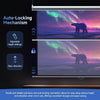 Electric Motorised / Manual Pull-Down Projector Screen 60-100 inch Home Cinema