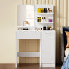 Dressing Table With Drawers Mirror & Cabinet Makeup Desk Vanity Table Bhnvvhxwtw