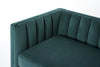 SWYFT MODEL X02 3 SEATER SOFA KINGFISHER WITH STYLISH COPPER FEET