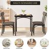 Dining Table Set with 2/4 Chairs, Modern Design for Kitchen, Home, Patio, Garden