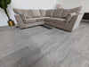 Marks & Spencer M&S Ferndale Natural Opulent Chenille Corner Sofa RRP £3000