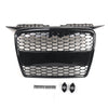 For 2006-2008 A3 8P RS3 Style Front Grille Honeycomb Gloss Black 8P4853651A