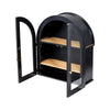Arched Storage Cupboard Hanging Cabinet with Doors Wall-mounted Storage Cabinet