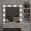 Dressing Table With Drawers Mirror Stool Set Makeup Desk Vanity Table Bedroom