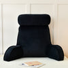 Backrest Reading Pillow with Neck Rest Lumbar Support Arm Seat Cushion Lounger
