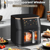 Air Fryer 10L with Easy-View Window, Touch Controls, Nonstick, 6 Function