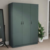 Modern Riano 3 Door Wardrobe Hanging Rail Clothes Storage Bedroom Furniture