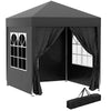 2m x 2m Garden Heavy Duty Pop Up Gazebo Marquee Party Tent Canopy