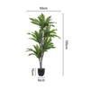 LARGE 4.5ft Artificial Palm Tree Fake House Plant in Pot Indoor Outdoor Décor UK