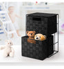 2 Drawer Woven Strap Storage Cabinet for Bedroom, Bathroom - 4 colours