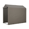 Storage Tent Bicycle Motorbike PE Shelter Backyard Waterproof Small 1.8*1M Grey
