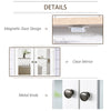 Bathroom Mirror Cabinet Wall Mounted Storage Cupboard W/ Double Door